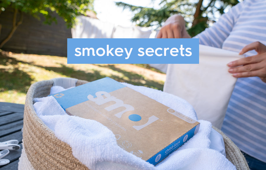 how to remove the smell of smoke from your clothes.