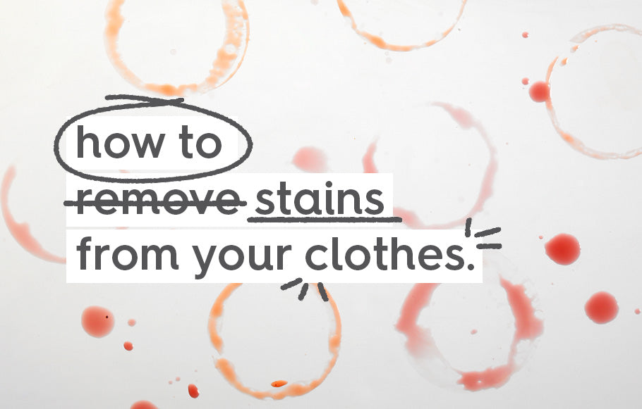 Trying to get period stains out of your clothes?